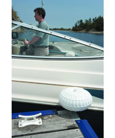 Dock Edge + Inc. Corner Mount Dock Wheel (9-Inch  White) - Buy Online on GoSupps.com