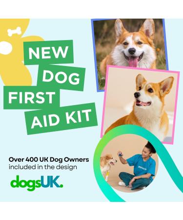 Dogs UK | Dog First Aid Kit UK Specialists | Pet First Aid Kit Dog Tailored - Comprehensive First Aid Kit for Dogs | Pet Supplies and Health Supplies for Dogs | Quality Dog Health and Dog Care - Buy Online on GoSupps.com