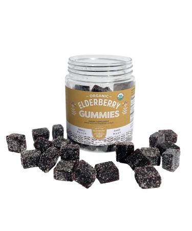 Seattle Elderberry Gummies Delicious Gluten-Free Gelatin-Free Herbal Supplement with Potent Immune Benefits Made from Only Organic Ingredients in Small Batches in The USA - 7oz