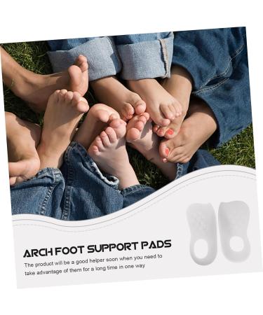 Buy Gatuida 2 Pairs Gel Arch Support Insoles - Flat Foot Cushion Inserts for Plantar Fasciitis - Comfort & Support for O/X Type Feet - International Shipping Available - Buy Online on GoSupps.com