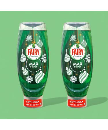 Fairy Max Power Original Washing Up Liquid 2 x 640 ml Twin Pakck