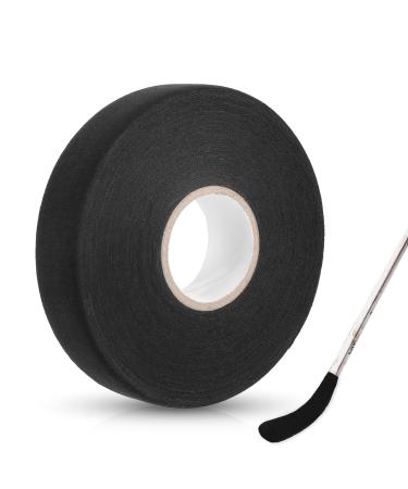 Simarro racket tape non -slip ice hockey tape hockey racket band 25 m x 25 mm Self -adhesive handle band sports handle tape for hockey bats tennis racket golf club badminton racket black - Buy Online on GoSupps.com