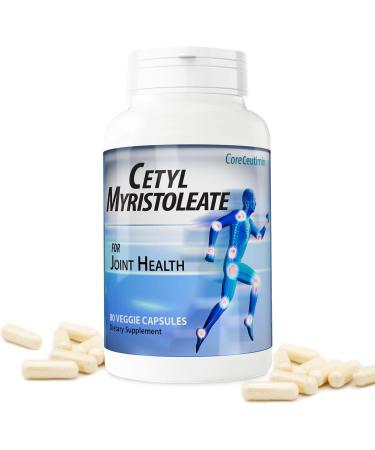 Cetyl Myristoleate Soft Gels Omega 5 Fatty Acid - Ultra Support for Relief from Joint Discomfort & Stiffness - With Glucosamine, Supported by Turmeric - 90 Soft Gels - By Coreceutim
