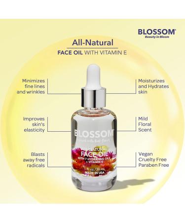 Blossom Unscented All Natural Vegan Cruelty Free Face Oil with Vitamin E Infused with Real Flowers Made in USA 1 fl. oz. Summer Breeze 1 Fl Oz (Pack of 1) Summer Breeze - Buy Online on GoSupps.com