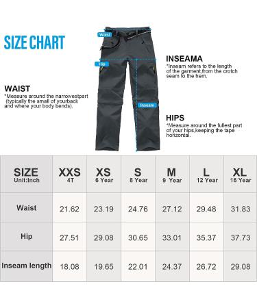 Asfixiado Boys Cargo Pants 9010#grey | Kids' Quick Dry Waterproof Hiking Trousers | 9-10 Years - Buy Online on GoSupps.com