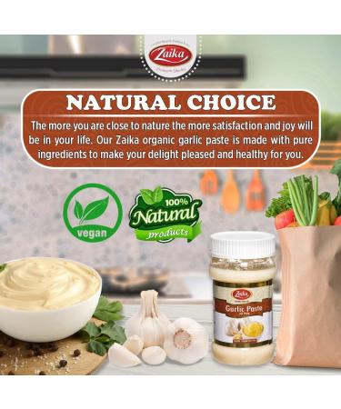Zaika Pure Ginger Paste 26.5oz (750gm) Premium Quality Ginger Paste for Cooking Airtight Jar | Non-GMO | No Colors | Indian Origin Fresh Garlic All-Natural Ingredients (Ginger Paste) - Buy Online on GoSupps.com