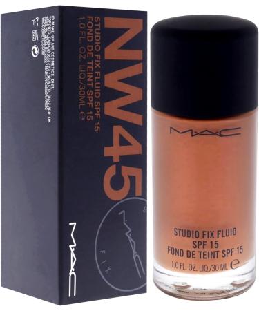 MAC Studio Fix Fluid Foundation SPF15 NW45 30 ml - Pack of 1 - Buy Online on GoSupps.com