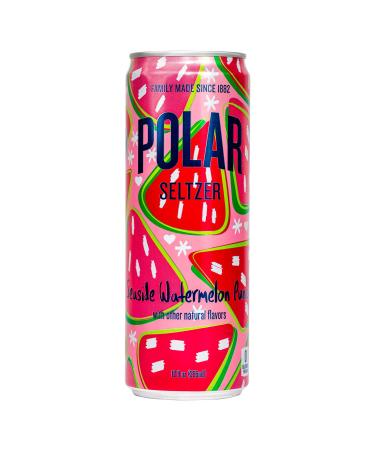 Polar Seltzer Water, Limited Edition, Watermelon Punch, Slim Can, 12 oz, 6 Pack Watermelon Punch 6 Pack
