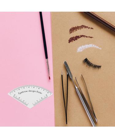 R gle de Maquillage Sourcils R utilisable Pochoir de Pr cision pour Dessin et Mesure Rapide des Sourcils Outil Sym trie pour D butants et Professionnels - Buy Online on GoSupps.com