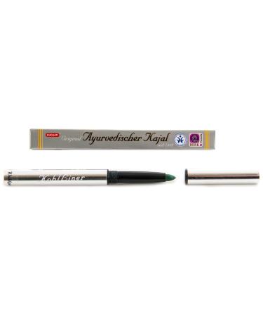 Berk AY-090-09 Ayurvedic Cosmetics - Noble Kajal forest green - Buy Online on GoSupps.com