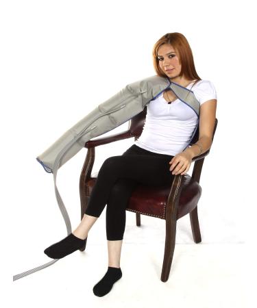 Compression Massage System w/Arm Sleeve with Shoulder Strap Set
