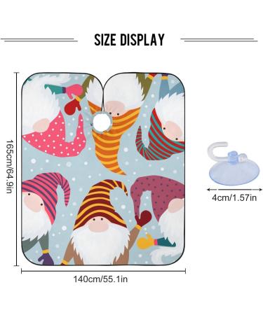 Shop Waterproof Barber Cape - Magic Gnomes3 Cheetah Haircut Bib for Men & Women | Unisex Hair Cutting Cape - Buy Online on GoSupps.com