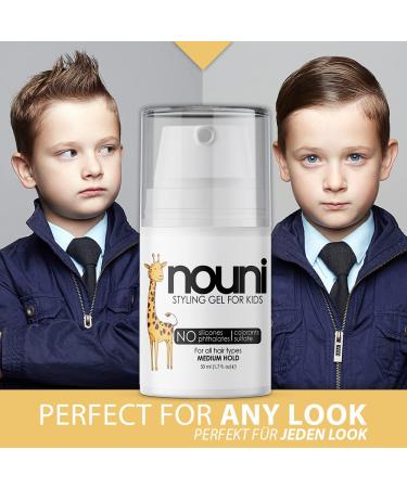 Hair Gel for Children | Paraben-Free Silicone-Free Sulfate-Free | Vegan Styling Gel | Niuni Kids | Made in Germany | 50ml (1 Pack) - Buy Online on GoSupps.com