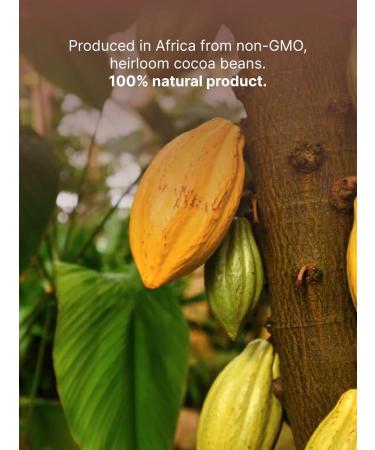 Organic Raw Cocoa Butter | 100% Pure Natural & Unrefined 3 53 oz for Skin and Hair Care - Buy Online on GoSupps.com