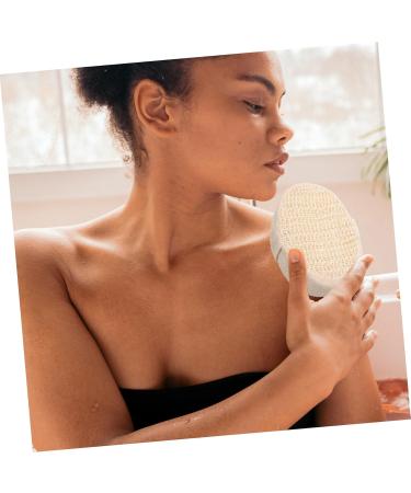 Shop NOLITOY Cotton Linen Bath Towel & Exfoliator - Premium Bath Scrubber & Sponge for Exfoliation | International Shipping Available - Buy Online on GoSupps.com