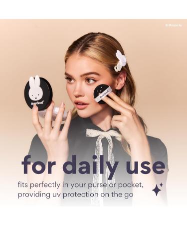 Miffy Dear Sun Tone Perfecting SPF Cushion Refill Set SPF 50+ Color Adapting Sunscreen Korean Sunscreen SPF 50 (.53 oz) - Buy Online on GoSupps.com