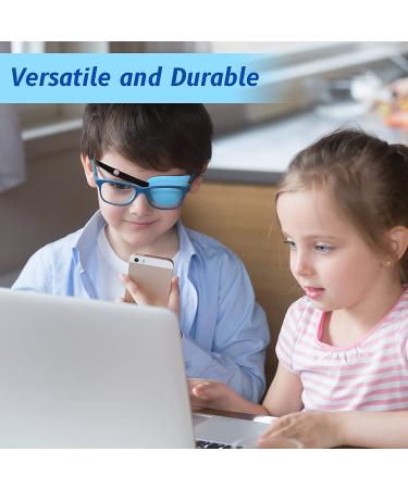 16 Pieces Kids Silk Adjustable Halloween Eye Patch for Left Eye - Soft & Elastic Medical Patch for Girls, Women, and Children - Fresh Style Light Colors - Buy Online on GoSupps.com