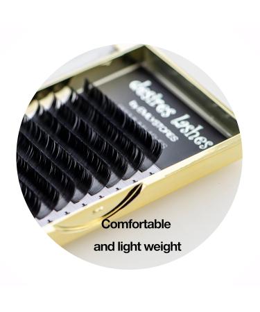 Buy DESIRES LASHES by EMILYSTORES - 0.15mm Flat D Curl Ellipse Eyelashes Extensions (11mm) - Premium Quality Lash Extensions for Perfect Lash Looks - Buy Online on GoSupps.com