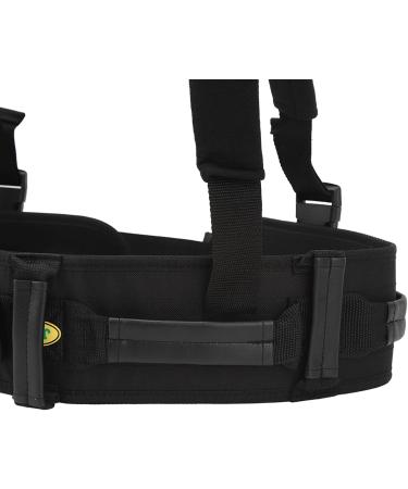 Shop Ganghilfs Safety Gear Belt for Seniors - Reinforced Seams Durable & Comfortable Daily Use - Black (L) - Buy Online on GoSupps.com