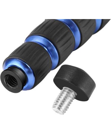 Neewer Carbon Fiber Monopod 5 Sections 19-64 inches Adjustable Stand for DSLR Cameras - Black + Blue - Buy Online on GoSupps.com