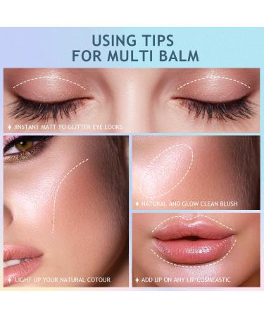 IMAKEUPNOW Vegan Tinted Lip Balm Set - Color Changing pH Lipstick - Amethyst + Amber - Buy Online on GoSupps.com