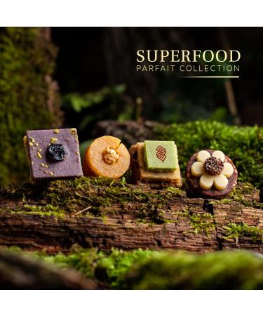 Laumire Gourmet Fruits Superfood Parfait Collection Gift Basket - No Added Sugar, Gluten Free Dried Fruit Mix - Rectangle & Square (Square) - Buy Online on GoSupps.com