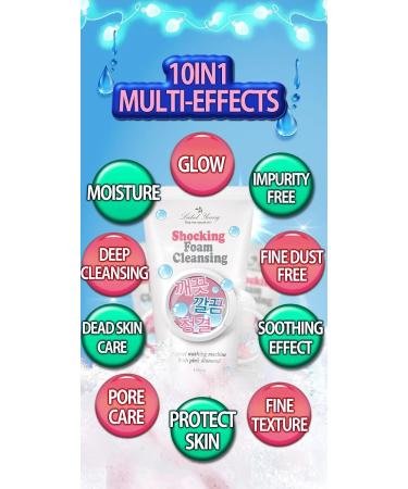 Label Young Shocking Foam Cleansing All In One - 3.4 Oz | Best International Shipping & Skincare Solutions - Buy Online on GoSupps.com