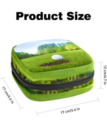 Anna Cowper Sport Golf Ball Sanitary Napkin Storage Bag | Portable Period Pouch for Women Teen Girls | Multi-colored - Buy Online on GoSupps.com