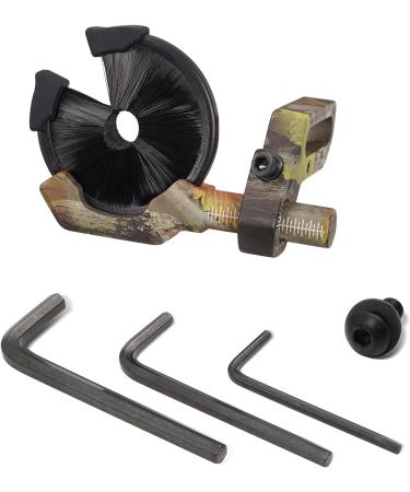 Aimdor Fully Enclosed Brush Arrow Rest for Compound Recurve Bow - Lightweight and Durable Hunting Accessory in Camo - Buy Online on GoSupps.com