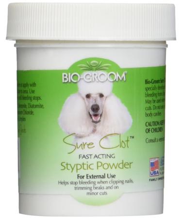 Bio-groom Sure Clot Fast Acting Stypic Powder, Available in 2 Sizes 1.5 ounce