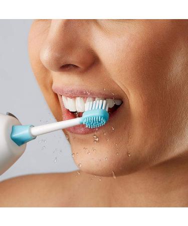 ToothShower Irrigating Single Head Toothbrush Suite Accessory - Replacement Heads & Water Pick Accessories - Oral Irrigator for Braces - Blue - Buy Online on GoSupps.com