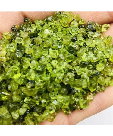 100g Natural Peridot Quartz Crystal Stone Rock Chips LuckyNatural Stones Minerals th Decoration Furnishing Natural Stones Reiki Crystal Stone - Buy Online on GoSupps.com
