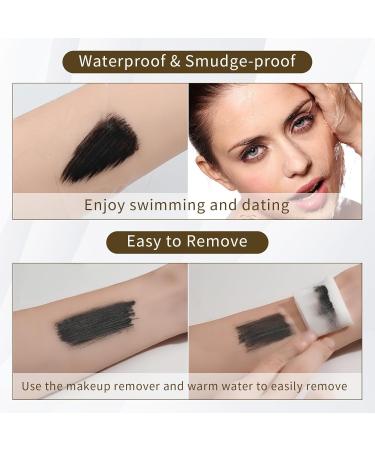 Cradlewaver Mascara Mascara Noir Imperm able 2 En 1 Pour Des Cils Plus Longs Plus pais Et D'apparence Naturelle Imperm able Et Long (5 pi ces) - Buy Online on GoSupps.com