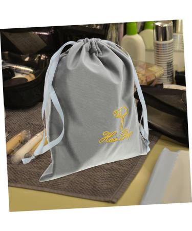 Outanaya 2pcs Hair Dryer Storage Bag Hair Dryer Bag Storage Bag for Hair Dryer Hair Blower Bag Drawstring Bag Blow Dryer Pouch Hair Dryer Travel Bag Blow Dryer Bag Drawstring Storage Bags 25.00X22.00X0.50CM Grey - Buy Online on GoSupps.com