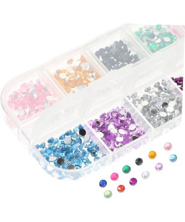 Healeved 2 Sets Rhinestones Picker Flatback Rhinestones Blue Suit Gem Beads Crystal Rhinestones Dotting Tools Crystals Beads Jewel Picker Crystal Ab Rhinestones Nail Drilling Pen - Buy Online on GoSupps.com