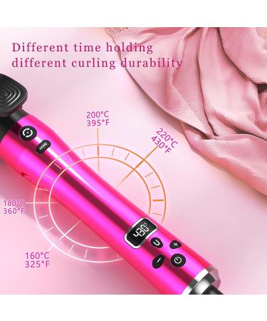 (2023 Upgrade) 3-in-1 Ionic Self Curling Iron with Ceramic Barrels - 12 Adjustable Temperatures - Automatic Hair Curler with LCD Display - Fast Heat SW01-NEW - Buy Online on GoSupps.com