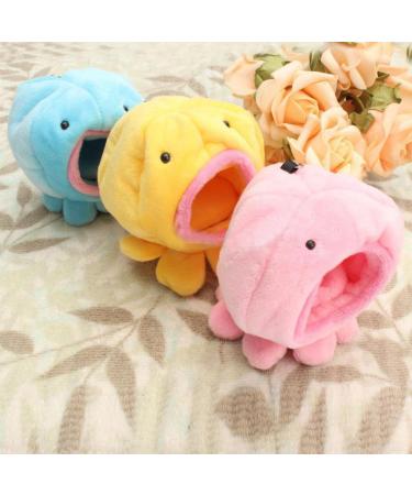 Octopus Shape Rat Hamster Bird Squirrel Warm Soft Bed Pet Toy House Cage You PICK - Pink - Buy Online on GoSupps.com