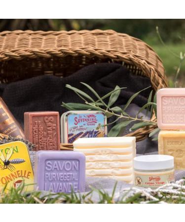 Provencal Landscape Soap Tin 3.5 oz - Luxurious French Handmade Soap | International Shipping Available - Buy Online on GoSupps.com