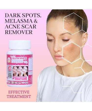 SGL 1500000 mg for skin lightening moisturizing skin collagen stimulator healthy blood circulation Lglutathione 30 softgels pack of 3 - Buy Online on GoSupps.com