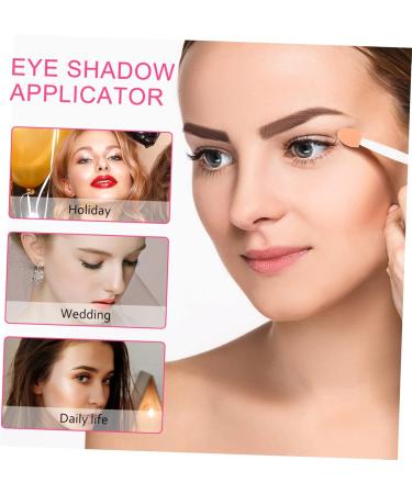 Beavorty 200 Pcs Double Ended Eyeshadow Brush Makeup Face Sponge for Makeup Eyeshadow Brush Sponge Makeup Sponge Brush Beauty Sponges Oval Makeup Eyeshadow Stick Makeup Tool Plastic 6.5x1.3cmx2pcs Whitex2pcs - Buy Online on GoSupps.com