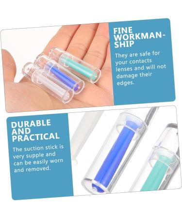 Buy Minkissy 18 STK Contact Lens Suction Tool - Portable RGP Lens Applicator & Soft Mirror for Easy Nursing Care - International Shipping Available - Buy Online on GoSupps.com