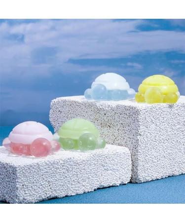 Little Turtle Handmade Oil Soap Set of 4 Cute Animal Shaped Moisturizing and Cleansing Soaps Gift for Boys Girls Natural Soft Shower Gel - Buy Online on GoSupps.com