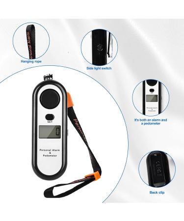 Preferred 3D Pedometer with Large LCD Display - Accurate Step Counter for Walking & Sports - Ideal for Women & Kids - Includes Lanyard - Buy Online on GoSupps.com