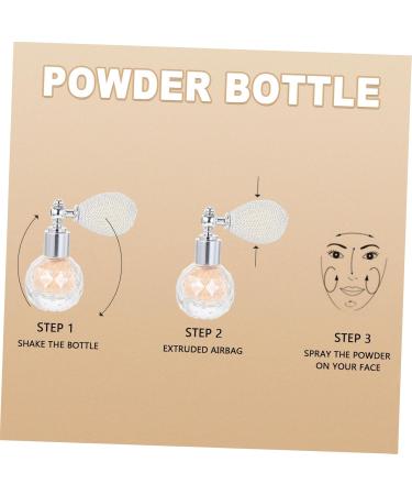 Angoily 1pc Body Air Bag Powder Loose Powder Bride Lightness Golden medium - Buy Online on GoSupps.com