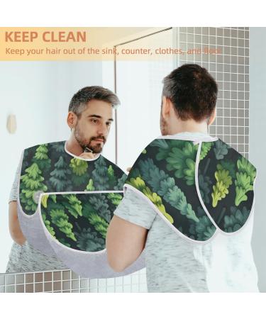 Forest Beard Bib Apron - Men's Beard Hair Catcher for Easy Shaving | Perfect Father's Day & Christmas Gifts for Dad & Husband - Buy Online on GoSupps.com