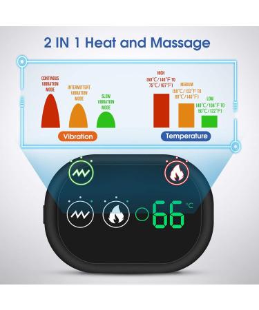 Massur d'Epaule Chauffant - Coussin Shiatsu paules avec Massage R glable | Soulagement Musculaire - Noir - Buy Online on GoSupps.com