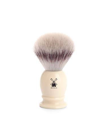 M HLE Classic Shaving Brush Silvertip Fibre Precious Resin Ivory - Buy Online on GoSupps.com
