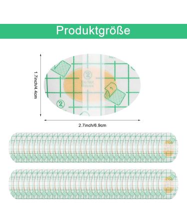 Buy TagarMuser 60pcs Bladder Plaster - Invisible Waterproof Gel for Bubbles Perfect for Running Hiking & Walking - Buy Online on GoSupps.com