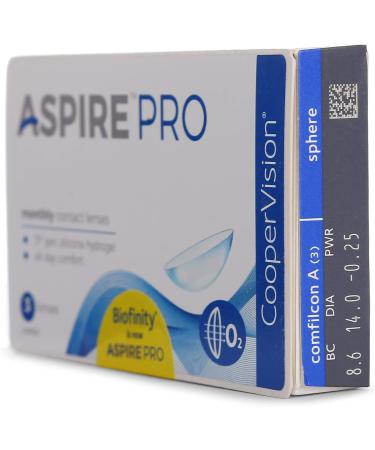 Biofinity Monthly Soft Lenses - 3 Pieces | BC 8.6 mm | DIA 14.0 | -0.75 Diopters | International Shipping Available - Buy Online on GoSupps.com