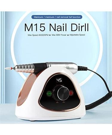 68 W Nail Cutter Professional Nail Cutter For Gel Nails 45000 Rpm 16 In 1 Manicure Pedicure Set With Pedal Cutter For Gel Nails Cuticle Acrylic Gel Black YUYANAIAI - Buy Online on GoSupps.com